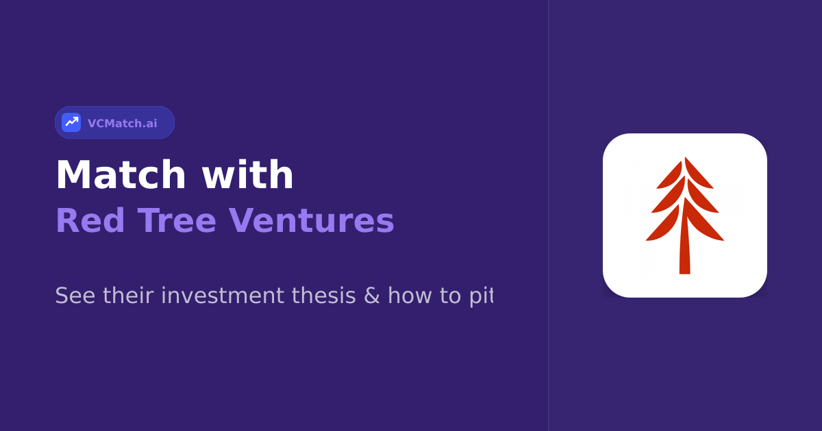 Red Tree Ventures Pre-Seed to Series C Investor | VCMatch